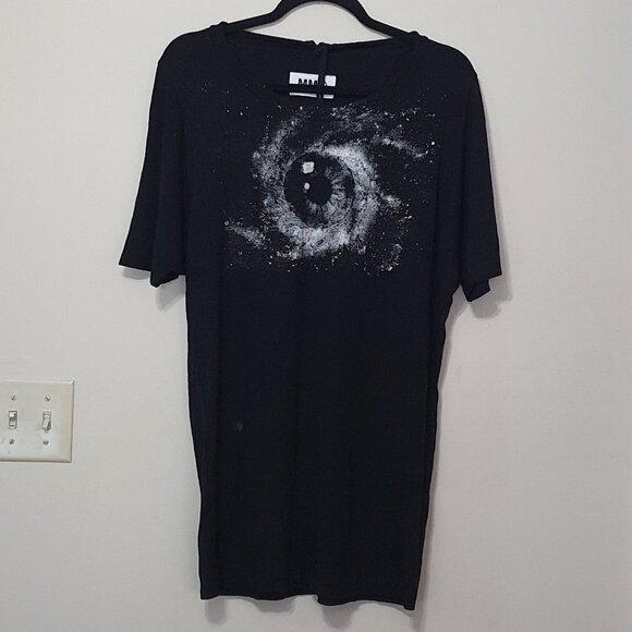 MM6 Maison Martin Margiela Scree Eye Print Tee Shirt - Picture 1 of 7